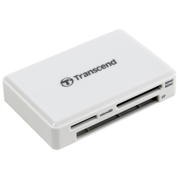 Карт-ридер Transcend TS-RDF8 USB 3.1 Gen 1/ Белый photo 1