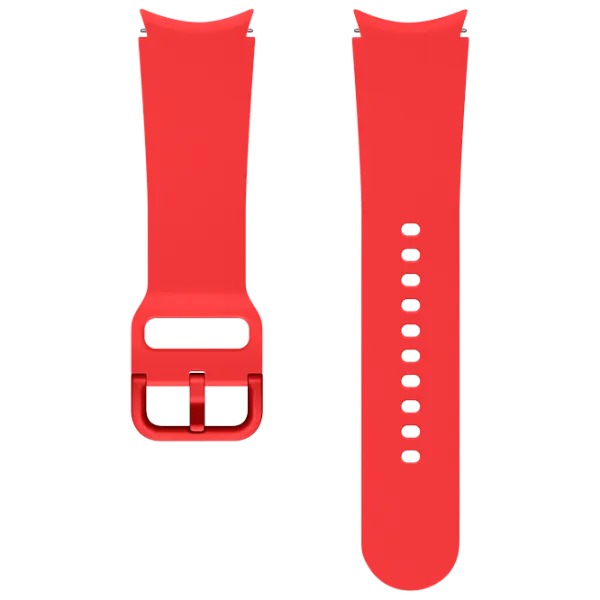 Ремень Samsung Galaxy Watch 4 Strap Sport Band (20 мм, S/ M) Фторэластомер/ Красный photo 1