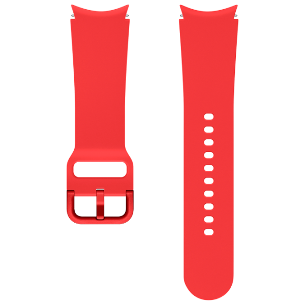 Ремень Samsung Galaxy Watch 4 Strap Sport Band (20 мм, S/ M) Фторэластомер/ Красный photo 1