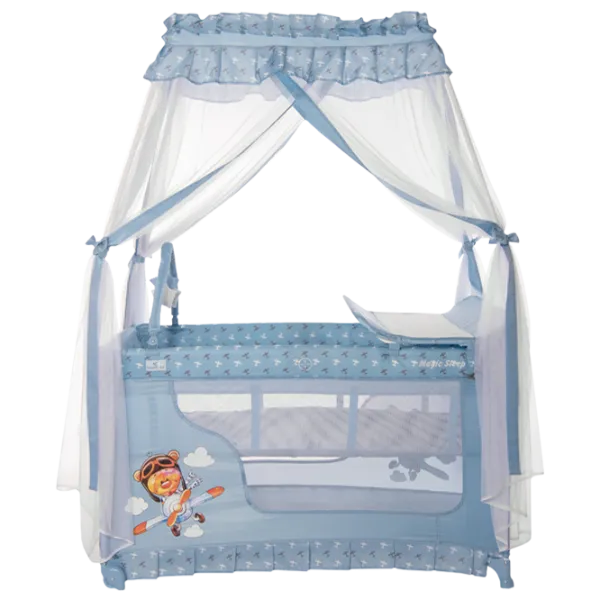 Манеж Lorelli Magic Sleep (10080482169) 0 месяцев - 3 года/ Синий photo 1