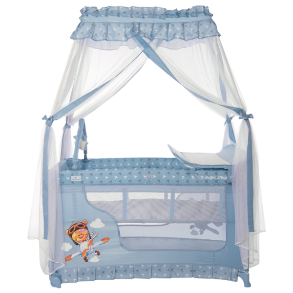 Манеж Lorelli Magic Sleep (10080482169) 0 месяцев - 3 года/ Синий photo 1