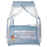Țarc pentru copii Lorelli Magic Sleep (10080482169) 0 luni - 3 ani/ Blue