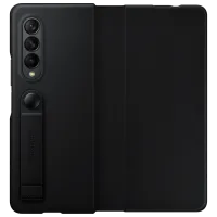 Husă pentru smartphone Samsung Galaxy Fold3 Samsung/ Flip Cover/ Piele/ Black