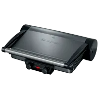 Электрогриль Bosch TCG4215 Закрытый (двухсторонний)/ 2000 Вт/ Серебристый