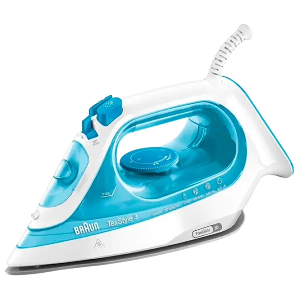 Утюг Braun SI3053BL Классический/ 2400 Вт/ Синий photo 1 Утюг Braun SI3053BL Классический/ 2400 Вт/ Синий photo 1
