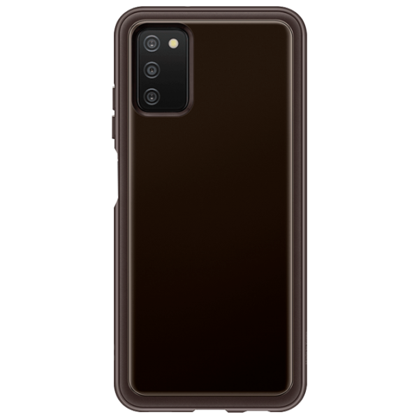 Husă pentru smartphone Samsung Galaxy A03s Samsung/ Back/ TPU/ Black photo 1
