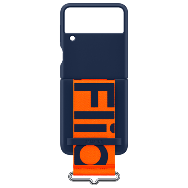 Чехол для смартфона Samsung Galaxy Flip3 Samsung/ Back/ Силикон/ Navy Синий photo 1