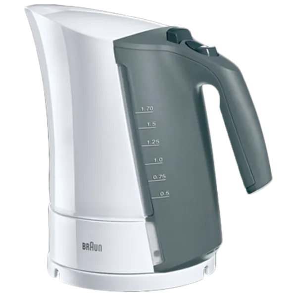 Электрочайник Braun WK300 1.7л / Скрытый / Белый photo 1