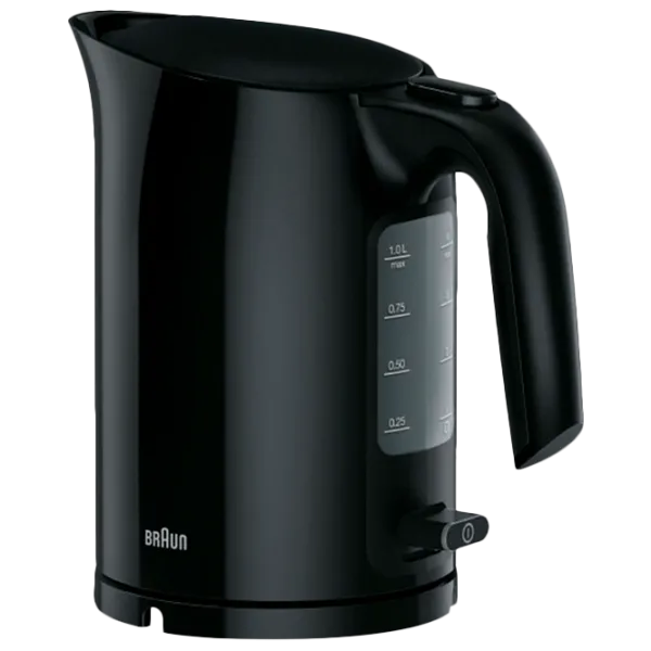 Электрочайник Braun WK3000BK 1л / Скрытый / Черный photo 1
