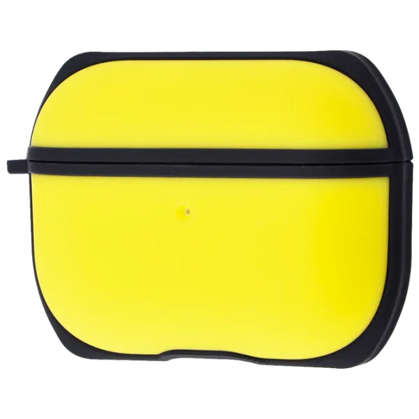 Husă pentru căști Apple AirPods Pro (Hard Protective) WIWU/ PC/ TPU/ Yellow photo 1