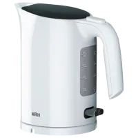 Электрочайник Braun WK3000WH 1л / Скрытый / Белый