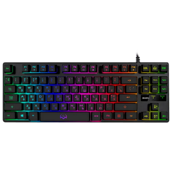 Клавиатура Sven KB-G7400 Проводная/ Черный photo 1