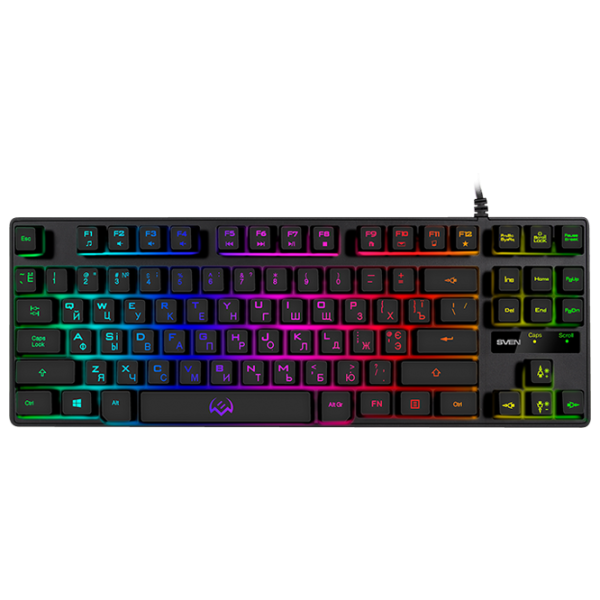 Клавиатура Sven KB-G7400 Проводная/ Черный photo 1