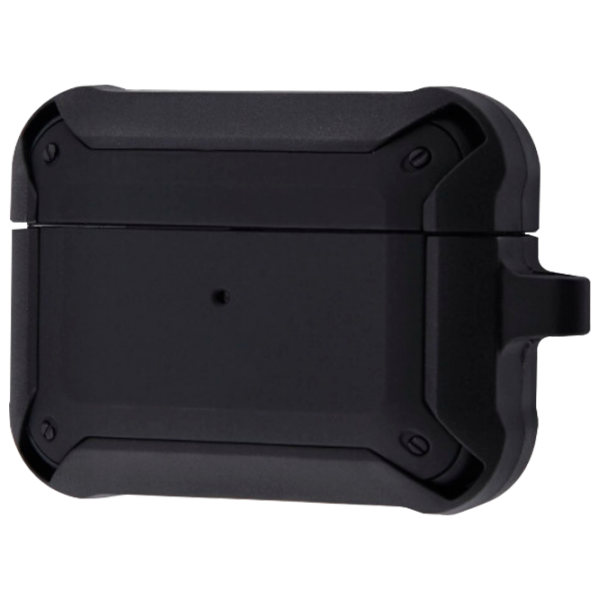 Husă pentru căști Apple AirPods Pro (Mirror Protective) WIWU/ PC/ TPU/ Black photo 1