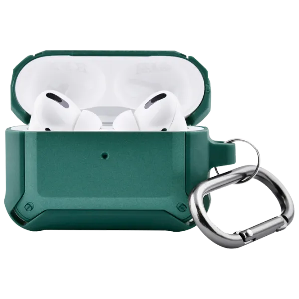 Husă pentru căști Apple AirPods Pro (Mirror Protective) WIWU/ PC/ TPU/ Green photo 1