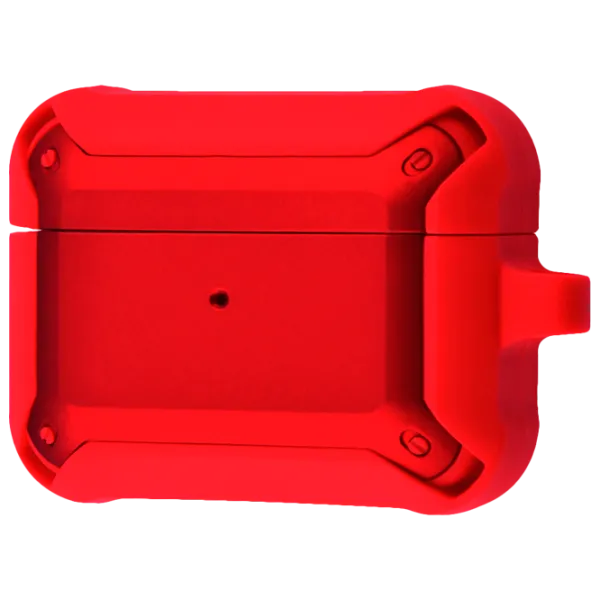 Husă pentru căști Apple AirPods Pro (Mirror Protective) WIWU/ PC/ TPU/ Red photo 1