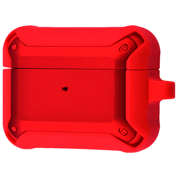 Husă pentru căști Apple AirPods Pro (Mirror Protective) WIWU/ PC/ TPU/ Red photo 1