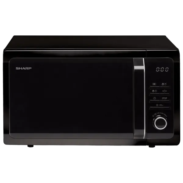 Cuptor cu microunde SHARP R343BK Standart/ 900 W/ Black photo 1