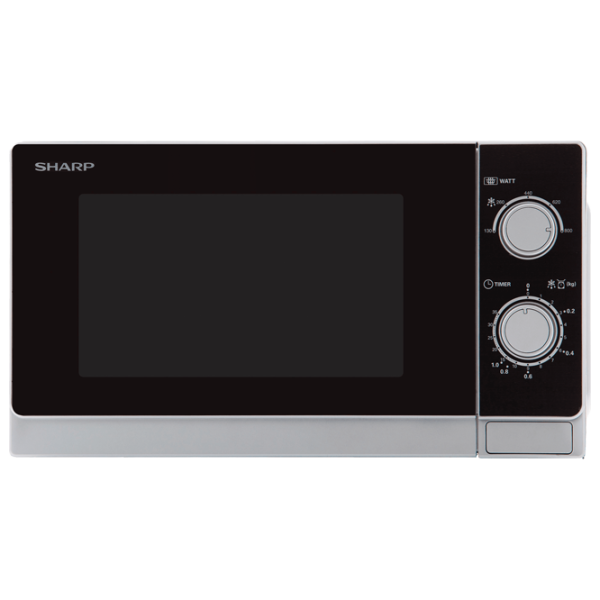 Cuptor cu microunde SHARP R200INW Standart/ 800 W/ Silver photo 1