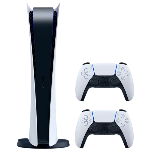 Sony PlayStation 5 Digital Edition + Extra DualSense Белый photo 1