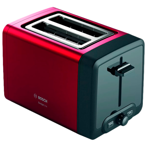 Toster Bosch TAT4P42 Mecanic/ 970 W/ Red photo 1