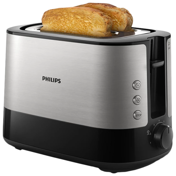 Тостер Philips HD2637/ 90 Механико-электронный/ 950 Вт/ Нержавеющая сталь photo 1