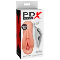 Мастурбатор PDX Plus Perfect Pussy: Heaven Stroker Бежевый