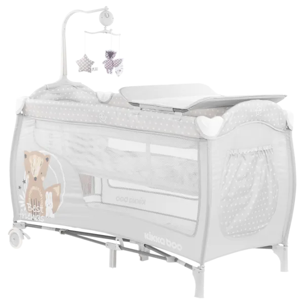 Țarc pentru copii Kikka Boo Dolce Sonno 2l (31003010040) 0 luni - 3 ani/ Gray photo 1 Țarc pentru copii Kikka Boo Dolce Sonno 2l (31003010040) 0 luni - 3 ani/ Gray photo 1