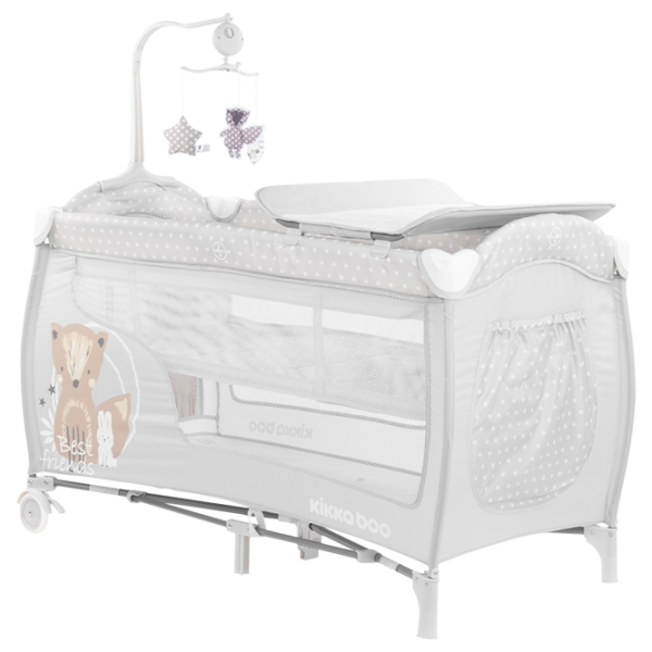 Țarc pentru copii Kikka Boo Dolce Sonno 2l (31003010040) 0 luni - 3 ani/ Gray photo 1 Țarc pentru copii Kikka Boo Dolce Sonno 2l (31003010040) 0 luni - 3 ani/ Gray photo 1