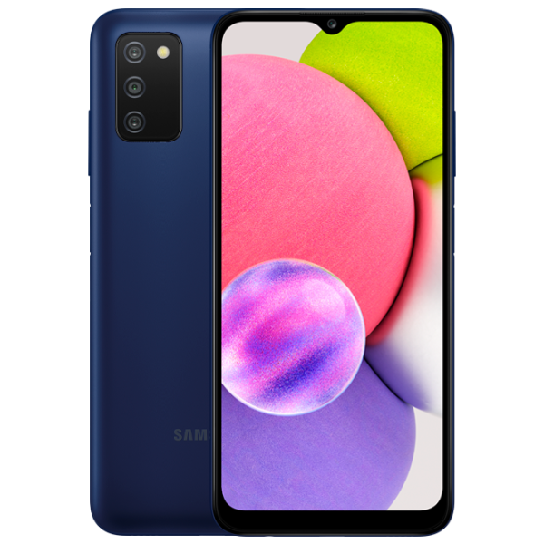 Samsung Galaxy A03s 3 ГБ/ 32 ГБ/ Dual SIM/ Синий  photo 1 Samsung Galaxy A03s 3 ГБ/ 32 ГБ/ Dual SIM/ Синий  photo 1