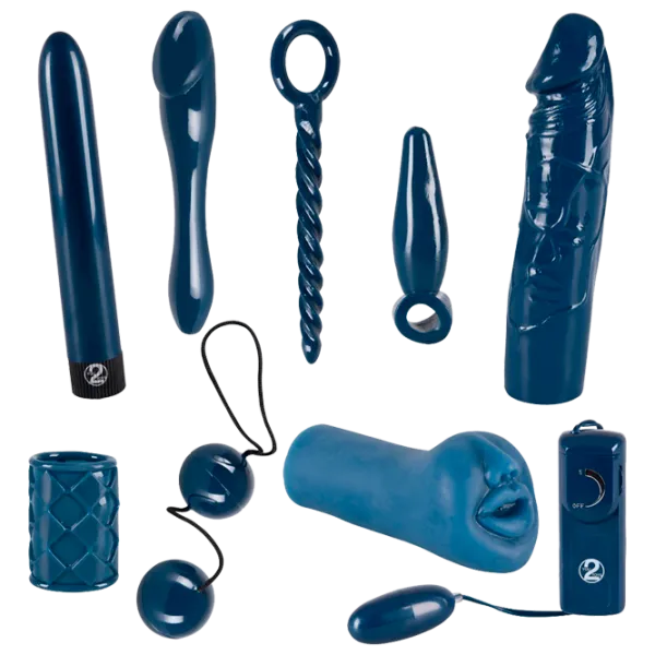 Набор игрушек для взрослых You2Toys Midnight Blue Светло-синий photo 1 Набор игрушек для взрослых You2Toys Midnight Blue Светло-синий photo 1