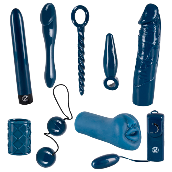 Набор игрушек для взрослых You2Toys Midnight Blue Светло-синий photo 1 Набор игрушек для взрослых You2Toys Midnight Blue Светло-синий photo 1