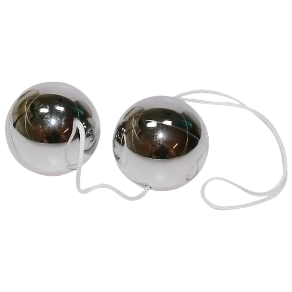 Bile vaginale You2Toys Basic Love Balls (2bile) Silver photo 1
