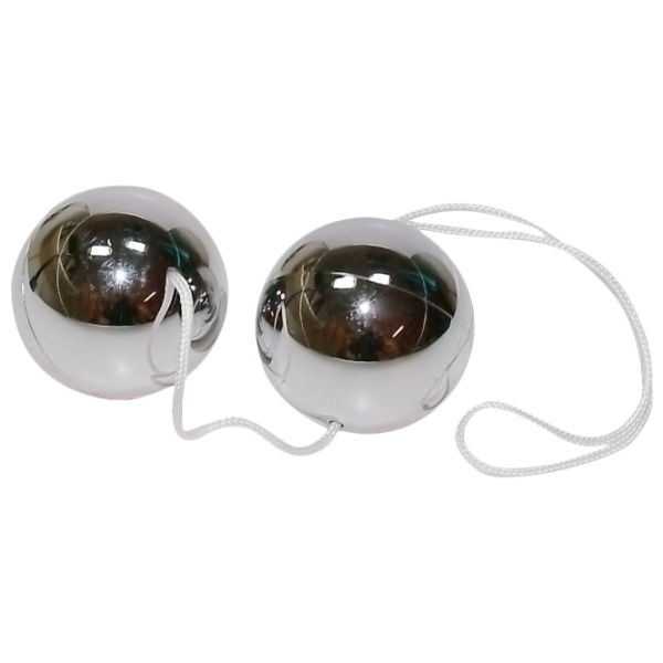 Bile vaginale You2Toys Basic Love Balls (2bile) Silver photo 1