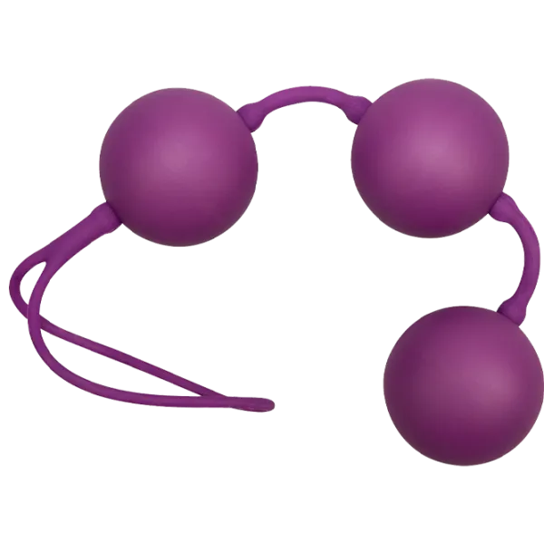 Вагинальные шарики Velvet Balls (3шарика) Фиолетовый photo 1