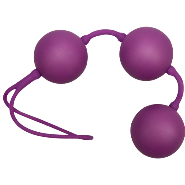 Вагинальные шарики Velvet Balls (3шарика) Фиолетовый photo 1