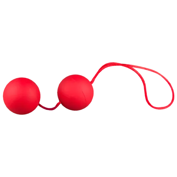 Вагинальные шарики You2Toys Velvet Balls (2шарика) Красный photo 1 Вагинальные шарики You2Toys Velvet Balls (2шарика) Красный photo 1