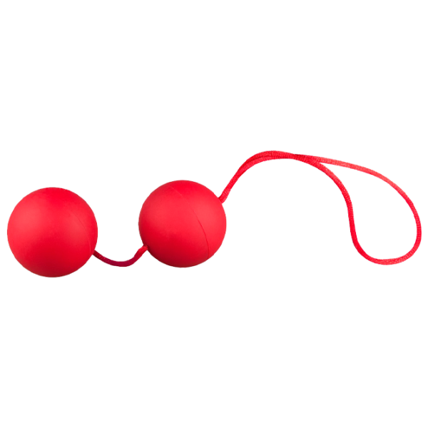 Вагинальные шарики You2Toys Velvet Balls (2шарика) Красный photo 1 Вагинальные шарики You2Toys Velvet Balls (2шарика) Красный photo 1