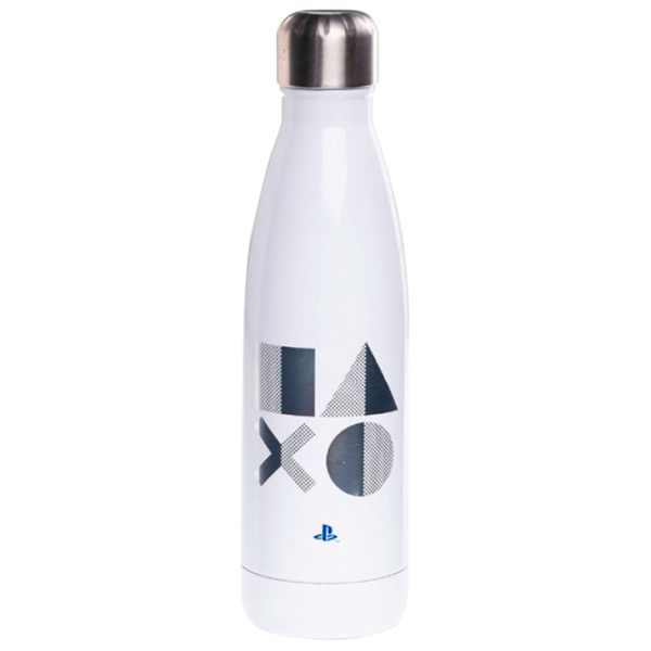 Бутылка для воды фан Paladone Playstation Белый photo 1 Бутылка для воды фан Paladone Playstation Белый photo 1