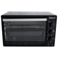 Электрическая печь Saturn ST-EC3401 34 л / 1500 Вт / Черный