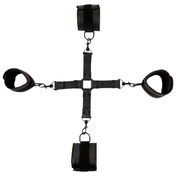 Фиксаторы для рук и ног Vegan Fetish Bondage Set Черный photo 1 Фиксаторы для рук и ног Vegan Fetish Bondage Set Черный photo 1