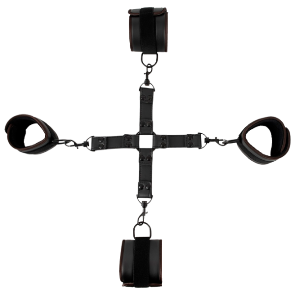 Фиксаторы для рук и ног Vegan Fetish Bondage Set Черный photo 1 Фиксаторы для рук и ног Vegan Fetish Bondage Set Черный photo 1