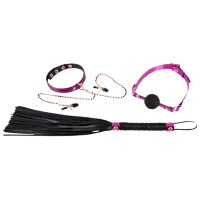 Фиксаторы для рук и ног Bad Kitty Fetish Kit Фиолетовый