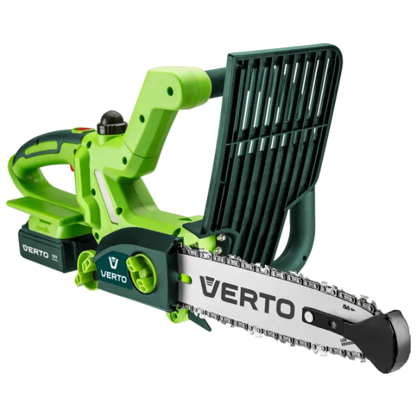 Fierăstrău cu lanţ Verto 52G585-0 cu acumulator/ Green photo 1