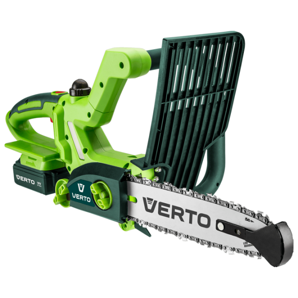 Fierăstrău cu lanţ Verto 52G585-0 cu acumulator/ Green photo 1