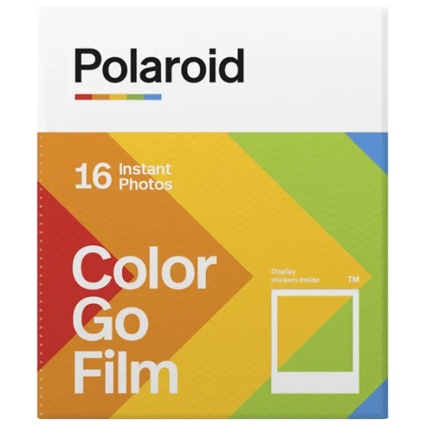 Фотобумага для Polaroid Go (16шт.) Цветная/ Белый photo 1