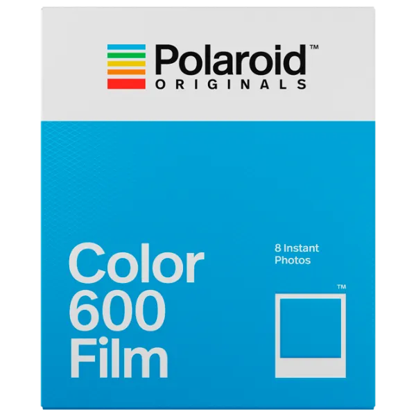 Hârtie foto pentru Polaroid 600 (8buc.) Color/ White photo 1