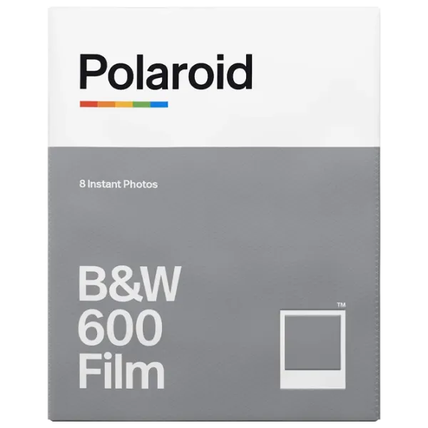 Hârtie foto pentru Polaroid 600 (8buc.) Alb-negru/ White photo 1 Hârtie foto pentru Polaroid 600 (8buc.) Alb-negru/ White photo 1