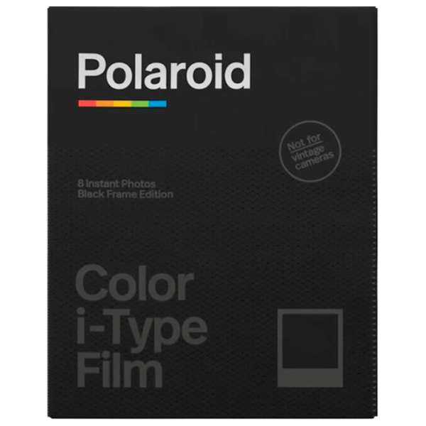 Фотобумага для Polaroid I-Type (8шт.) Цветная/ Black Frame Edition photo 1 Фотобумага для Polaroid I-Type (8шт.) Цветная/ Black Frame Edition photo 1