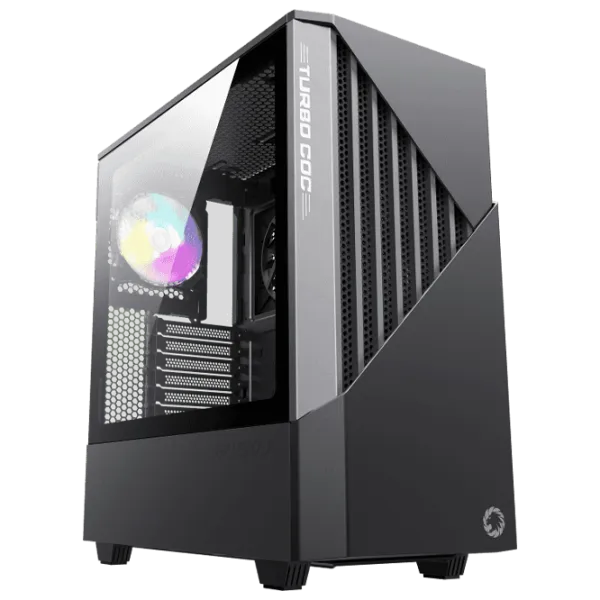 Корпус Gamemax Contac COC Mid Tower / Черный Серый photo 1